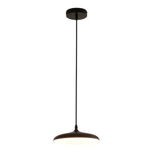 Hängeleuchte Oupilu mit integrierten LEDs Metall 120x25x25 cm Schwarz/Weiß [lux.pro]