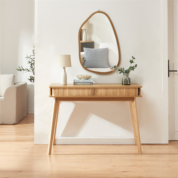 Konsolentisch Tysvær 110x40x78 cm Bambus [en.casa]