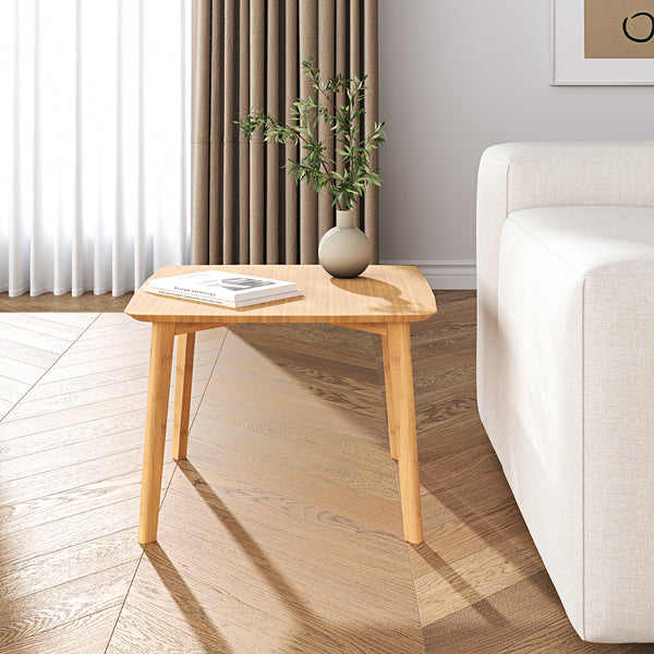 Beistelltisch Haad 45x50x50 cm Bambus Natur [en.casa]