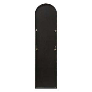 Standspiegel Bugnara 160x40cm neigbar Schwarz [en.casa]
