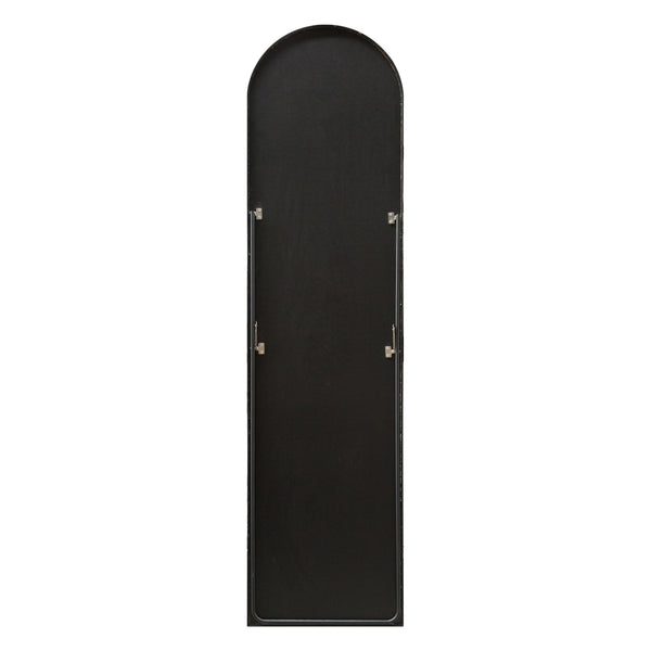 Standspiegel Bugnara 160x40cm neigbar Schwarz [en.casa]