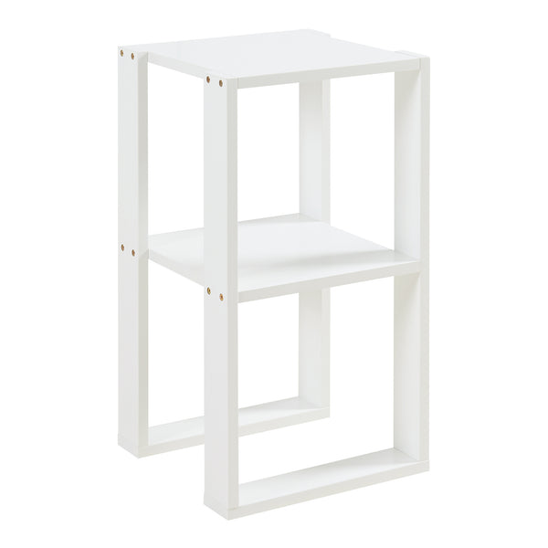 Beistelltisch Thyholm 55x30x30 cm Weiß [en.casa]