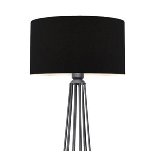Stehlampe Neath Anthrazit / Schwarz [lux.pro]