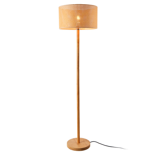 Stehleuchte Rochdale E27 Gelbbraun [lux.pro]