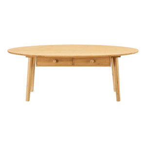 Couchtisch Harboøre Bambus Natur [en.casa]