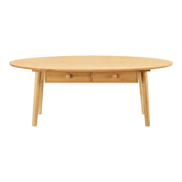 Couchtisch Harboøre Bambus Natur [en.casa]