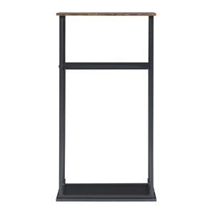 Kaminholzregal Turku mit Ablagen 60x30x112cm [en.casa]