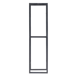 Kaminholzregal Ulvila mit Ablage 45x30x170cm [en.casa]