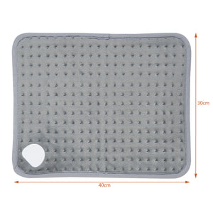 Elektrisches Heizkissen Bella 80W 40x30cm Grau [en.casa]