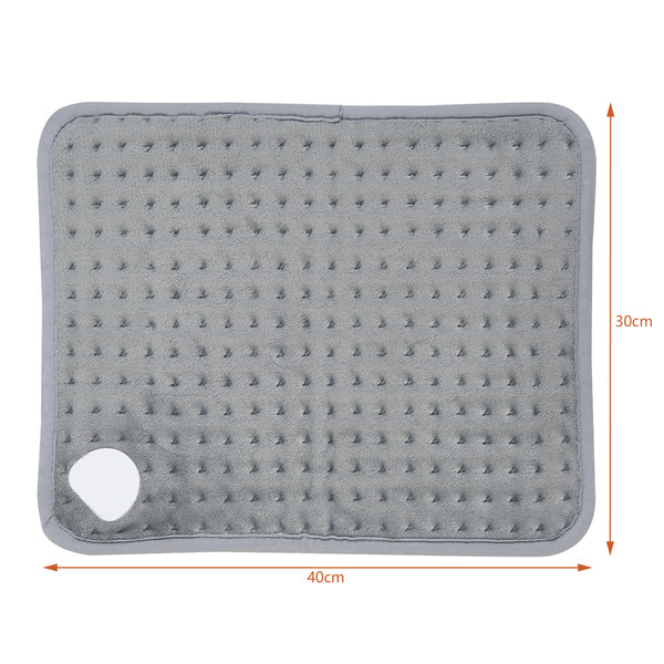 Elektrisches Heizkissen Bella 80W 40x30cm Grau [en.casa]