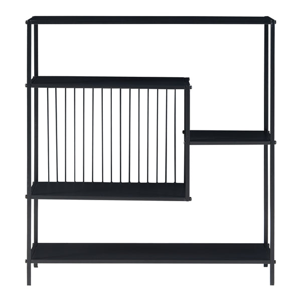 Konsolentisch Beesel 65,5x60x20 cm Schwarz [en.casa]