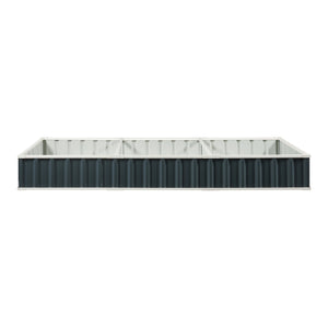 Hochbeet Albrandswaard 258x90x30 cm Anthrazit [en.casa]