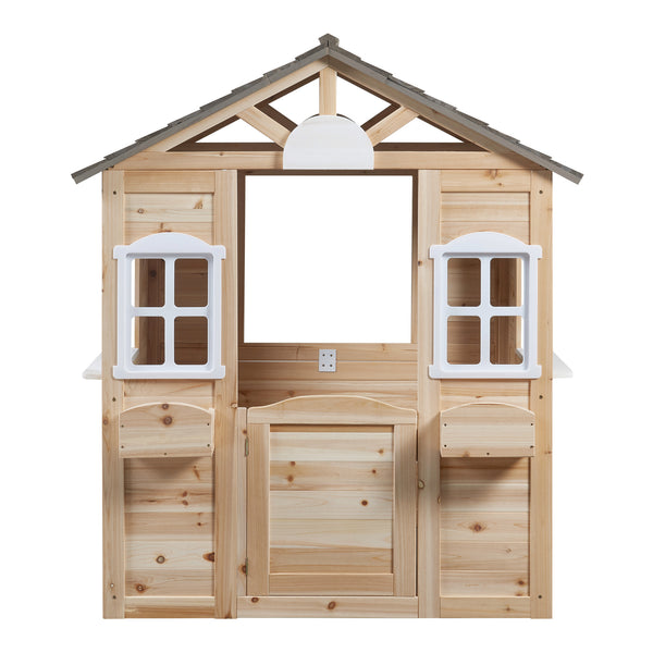 Spielhaus Acciano 131x113x97 cm Tannenholz [casa.pro]