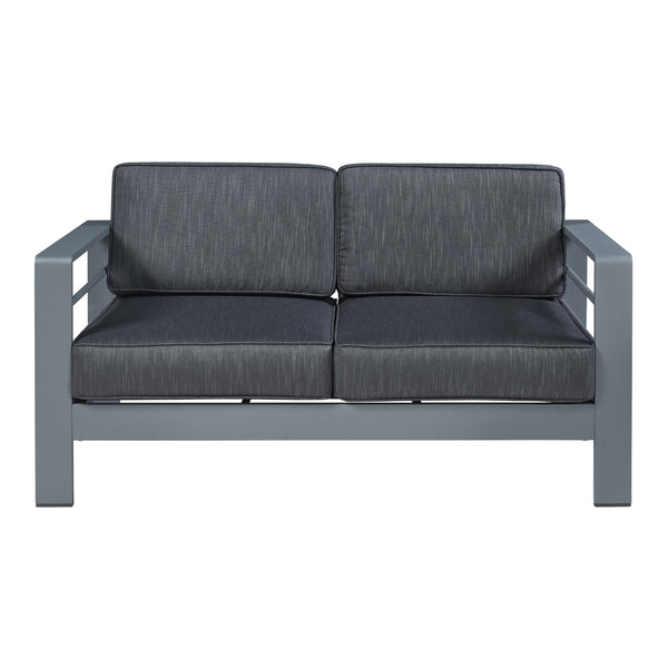 Outdoor-Bank mit Tisch Avise Aluminium [casa.pro]