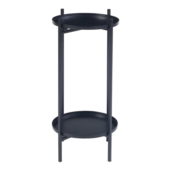 Pflanzenständer Tuusula 3er Set Metall Schwarz [en.casa]