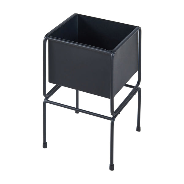 Pflanzenständer Sveio 2er Set Metall Schwarz [en.casa]