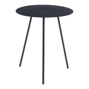 Beistelltisch Sula 2er Set Schwarz [en.casa]