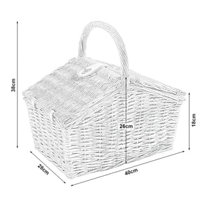 Picknickkorb Bucchianico für 2 Personen Komplettset [casa.pro]