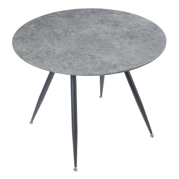 Essgruppe Fitjar 5-teilig Betonoptik / Hellbraun [en.casa]
