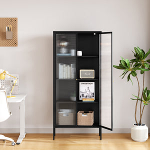 Vitrinenschrank Vinterhavn [en.casa]