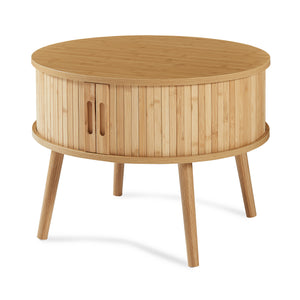Nachttisch Nordkapp 45x60 cm Bambus [en.casa]