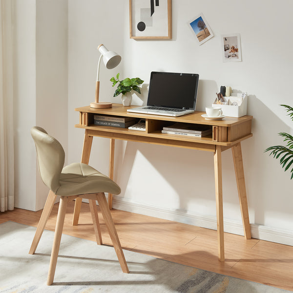 Konsolentisch Tysvær 110x40x78 cm Bambus [en.casa]