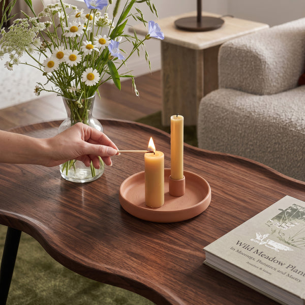 Couchtisch Ken 100 x 60 x 47 cm Walnussoptik [en.casa]