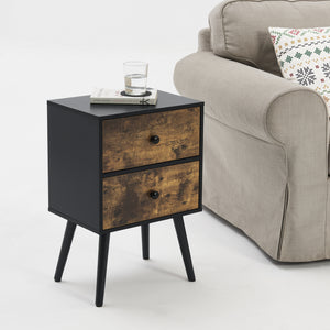 Beistelltisch in Retrodesign [en.casa]