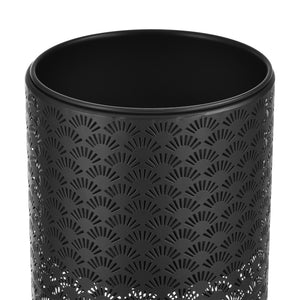 Blumenständer Virton 2er Set Schwarz en.casa
