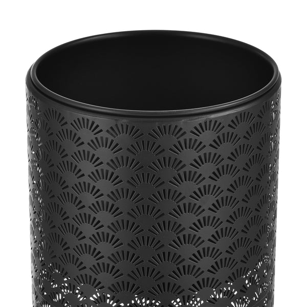 Blumenständer Virton 2er Set Schwarz en.casa
