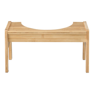 Toilettenhocker Kalajoki Toilettenhilfe Bambus [en.casa]