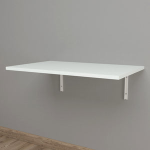 Wandklapptisch Klepp 72x45cm Weiß [en.casa]