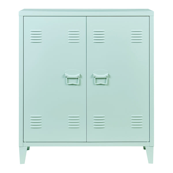 Metallschrank Oripää - 90x80x33cm - Pastellgrün