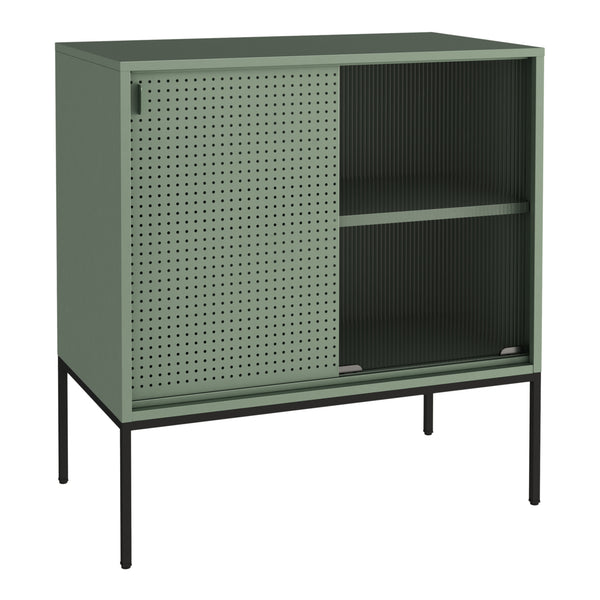 Sideboard Eidsvoll 80x45x85cm Grün [en.casa]