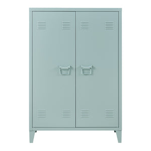 Metallschrank Oripää - 110x75x33cm - Graublau