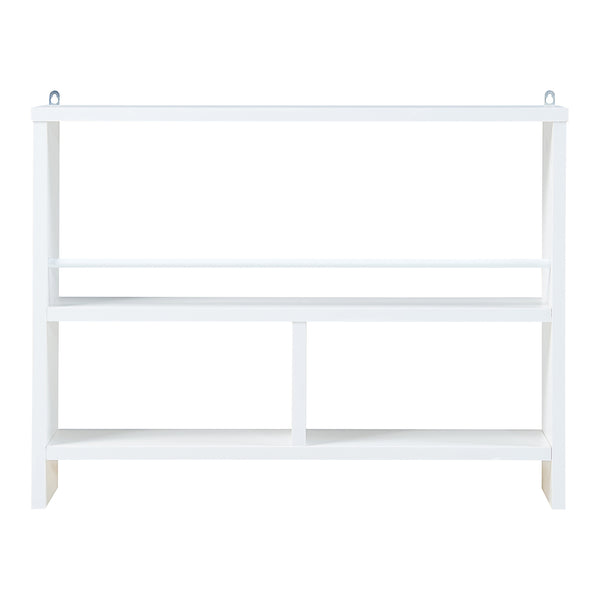 Wandregal Piteå 60x10,5x45cm Weiß [en.casa]
