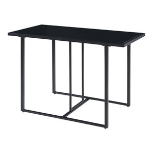 Gartenmöbelset Accadia 3-tlg. Schwarz/Braun [casa.pro]