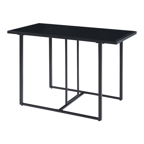 Gartenmöbelset Accadia 3-tlg. Schwarz/Braun [casa.pro]