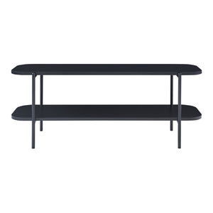 Fernsehtisch Samnanger 120x40x45 cm Schwarz [en.casa]