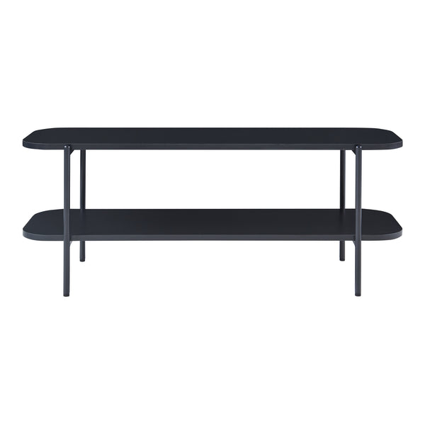 Fernsehtisch Samnanger 120x40x45 cm Schwarz [en.casa]