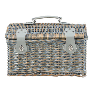 Picknickkorb Folldal für 2 Personen 40x28x25 cm [casa.pro]