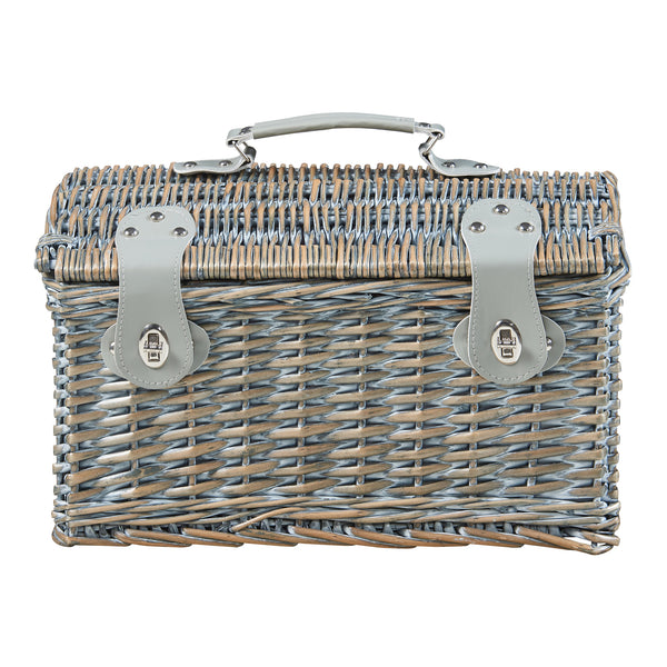 Picknickkorb Folldal für 2 Personen 40x28x25 cm [casa.pro]