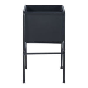 Pflanzenständer Sveio 2er Set Metall Schwarz [en.casa]