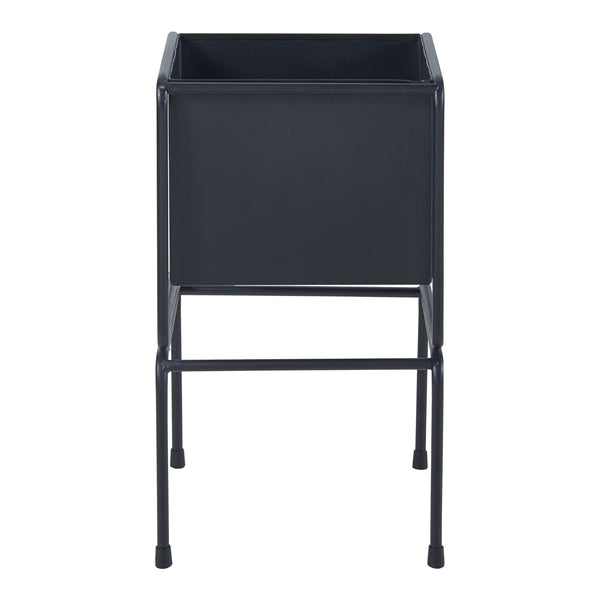 Pflanzenständer Sveio 2er Set Metall Schwarz [en.casa]