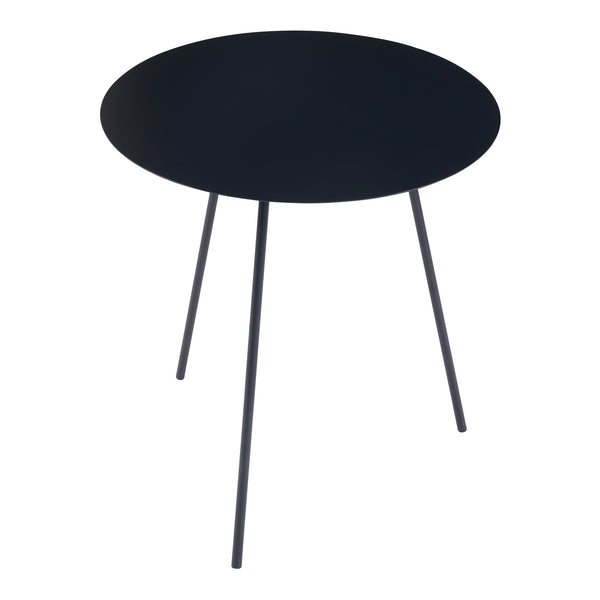 Beistelltisch Sula 2er Set Schwarz [en.casa]