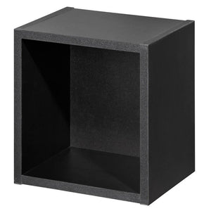 Hochschrank Skelbolu mit Regaleinsatz 30x140x25 cm Eichenoptik [en.casa]