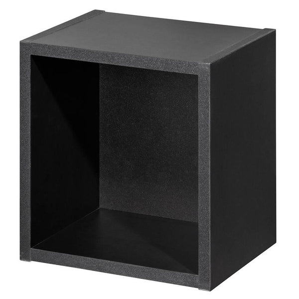 Hochschrank Skelbolu mit Regaleinsatz 30x140x25 cm Eichenoptik [en.casa]