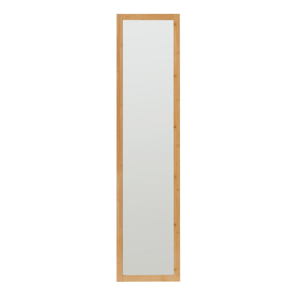 Spiegelregal As 170x40x35 cm Bambus [en.casa]