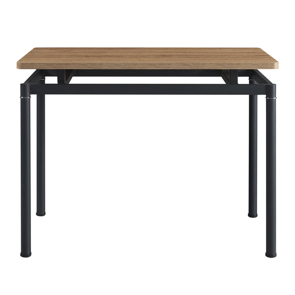 Essgruppe Hemnes 5-teilig Eicheoptik/Hellbraun [en.casa]