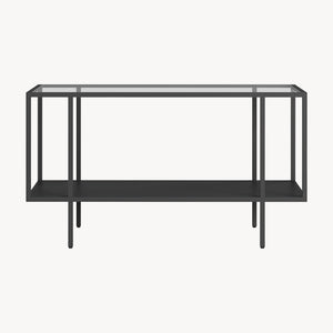Couchtisch Nynna 90x50x50 cm Schwarz [en.casa]